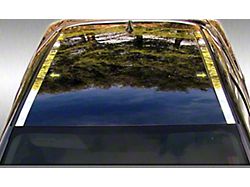 Roof Insert Trim; Stainless Steel (05-07 Mustang)