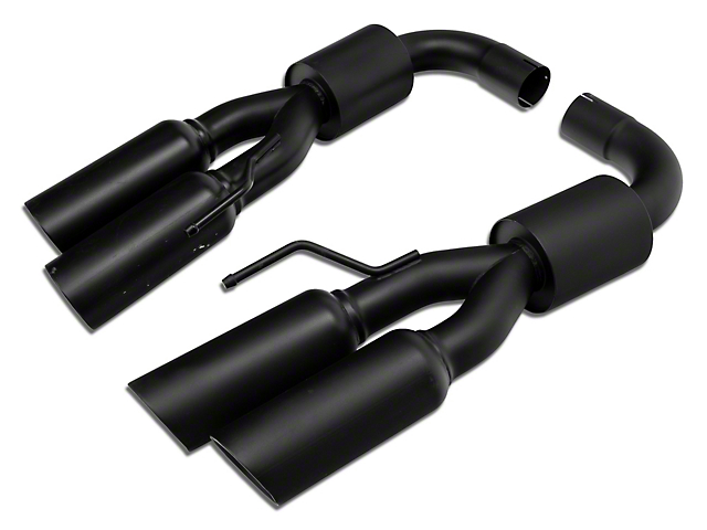 C&L Sport Axle-Back Exhaust with Black Tips (18-23 Mustang GT w/o Active Exhaust)