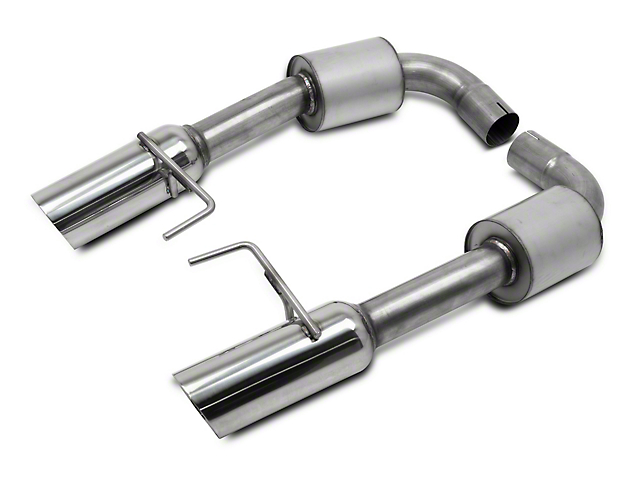 C&L Performance Sport Axle-Back Exhaust with Polished Tips (15-17 Mustang GT)