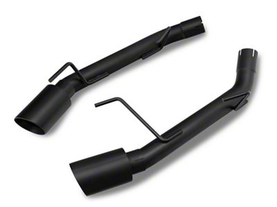 C&L Muffler Delete Axle-Back with Black Tips (05-10 Mustang GT, GT500)