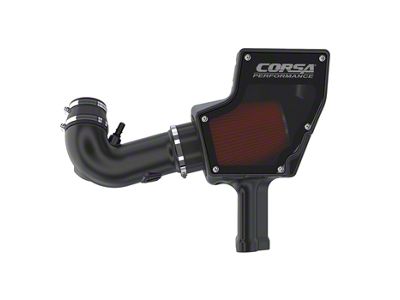 Corsa Performance Closed Box Cold Air Intake with DryTech 3D Dry Filter (18-23 Mustang GT)