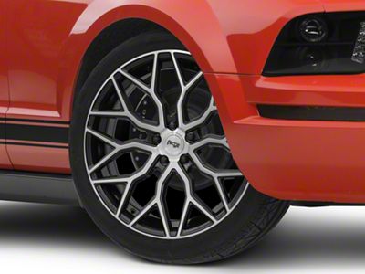 Niche Mazzanti Gloss Black Wheel; 20x9 (10-14 Mustang)