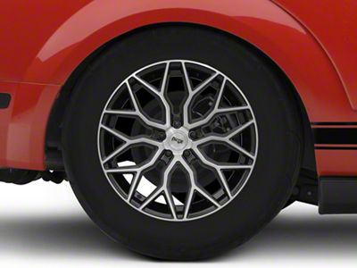 Niche Mazzanti Gloss Black Wheel; Rear Only; 20x10.5 (10-14 Mustang)
