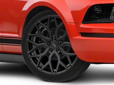 Niche Mazzanti Matte Black Wheel; 20x9 (15-23 Mustang GT, EcoBoost, V6)