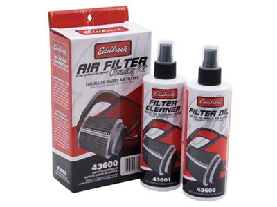 Edelbrock Pro-Charge Air Filter Cleaning Kit