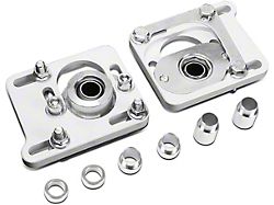 Camber Caster Plates; White (94-04 Mustang)