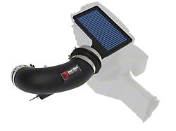 AFE Magnum FORCE Super Stock Cold Air Intake with Pro 5R Oiled Filter; Black (18-23 Mustang GT)