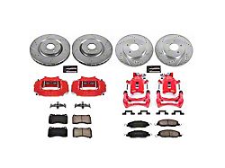 PowerStop Z23 Evolution Brake Rotor, Pad and Caliper Kit; Front and Rear (07-11 Mustang GT500)