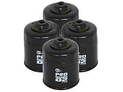 AFE Pro GUARD D2 Oil Filter; Set of Four (15-23 Mustang EcoBoost)