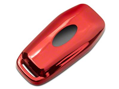 SpeedForm Key Fob Case; Red (15-17 Mustang)