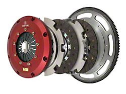 Mantic Clutch 9000 Series Twin Disc Organic Clutch Kit with 8-Bolt Flywheel; 23-Spline (11-17 Mustang GT; 12-13 Mustang BOSS 302)