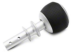 SR Performance Automatic Shifter Handle; Black Leather (15-23 Mustang, Excluding GT500)