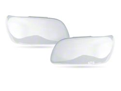 Headlight Covers; Clear (84-85 Mustang)