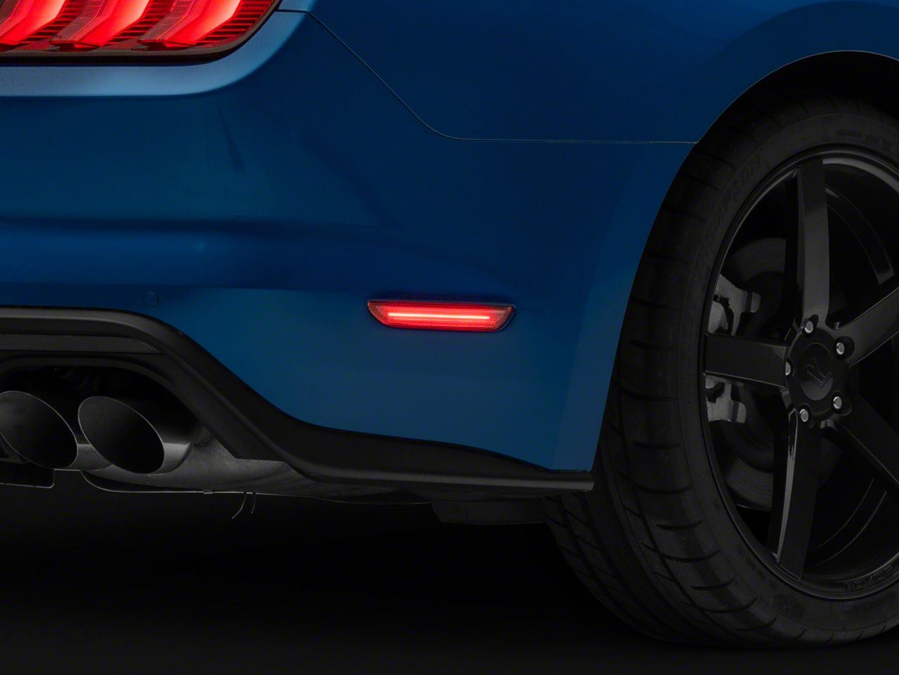 Diode Dynamics Mustang LED Rear Side Marker Lights; Clear DD5002 (1523