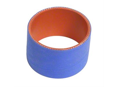 Vortech Silicone Coupling Straight Sleeve; 3.50-Inch x 3-Inch; Blue