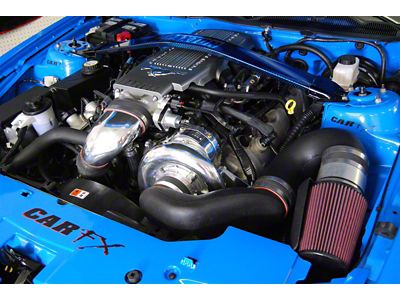 Paxton NOVI 1200SL Supercharger Kit; Satin Finish (05-06 Mustang GT)