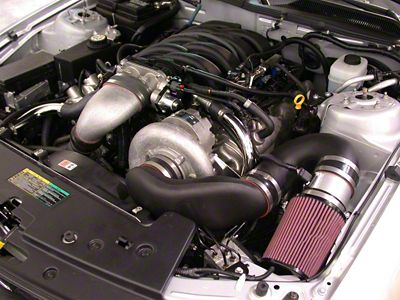 Paxton NOVI 2200SL Supercharger Kit; Satin Finish (07-08 Mustang GT)