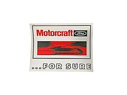 Scott Drake 6-Inch Motorcraft for Sure GT40 Decal 