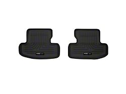 Husky Liners X-Act Contour Second Seat Floor Liners; Black (15-23 Mustang)
