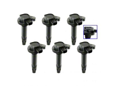 6-Piece Ignition Coil Set (11-15 Mustang V6)