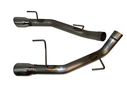 MRT KR Muffler-Delete Axle-Back Exhaust with Polished Tips (05-10 Mustang GT, GT500)