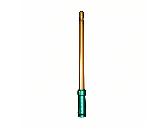 Extended Range Aluminum Antenna; 8-Inch; Orange and Green (Universal; Some Adaptation May Be Required)