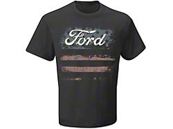 Men's Ford American Faded Flag; Large 