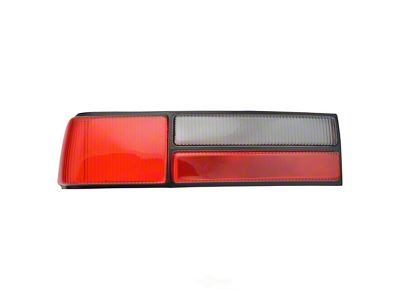 Tail Light Lens; Driver Side (87-93 Mustang LX)