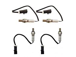 O2 Oxygen Sensor Set; Upstream and Downstream (99-10 GT, V6; 07-10 Mustang GT500)