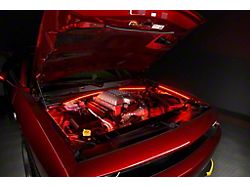 Oracle 48-Inch Flexible LED Strip Engine Bay Lighting Kit; Red (Universal; Some Adaptation May Be Required)