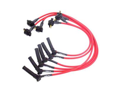 JBA 8mm Ignition Wires; Red (05-10 Mustang V6)