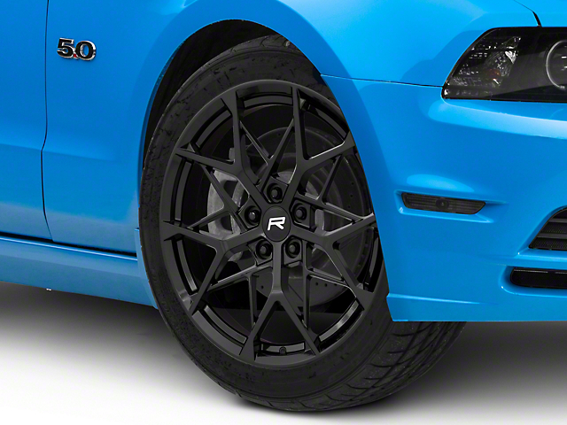 Rovos Wheels Calvinia Gloss Black Wheel; 19x8.5 (10-14 Mustang)