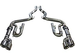 Solo Performance Axle-Back Exhaust with Polished Tips (18-23 Mustang GT Fastback w/o Active Exhaust)