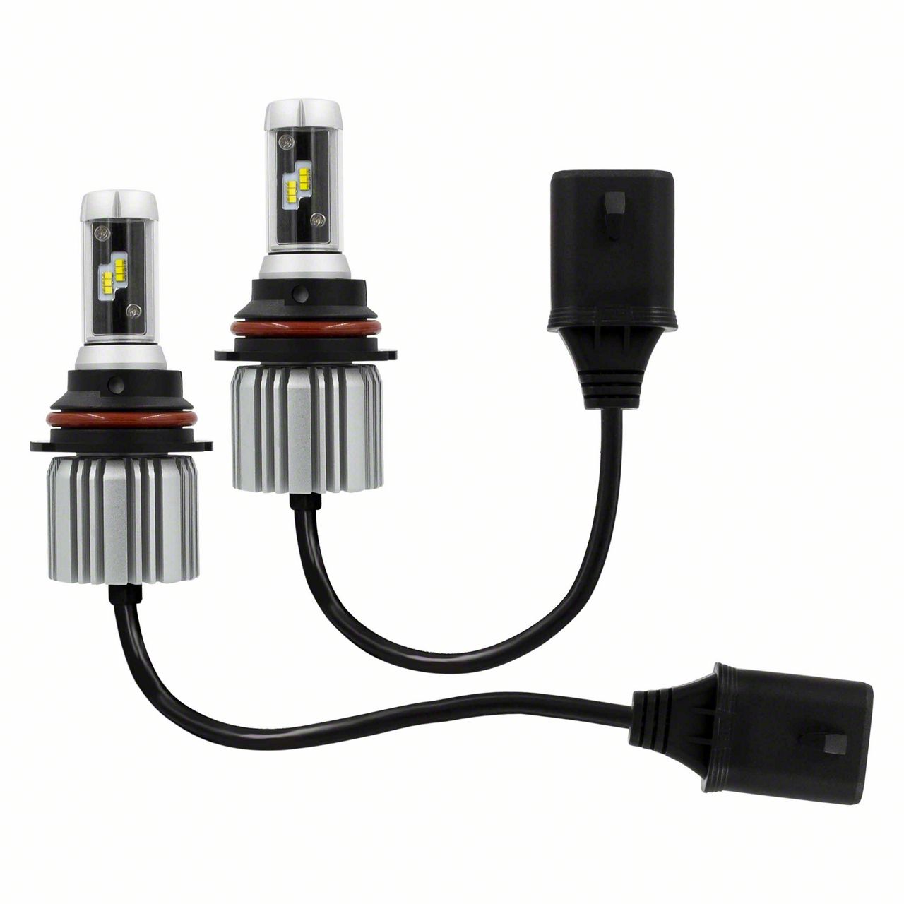 Dual Beam LED Headlight Bulbs; 9007 (94-04 Mustang)