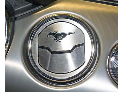 A/C Vent Trim Kit with Etched Pony (15-23 Mustang w/ Performance Pack Gauges)