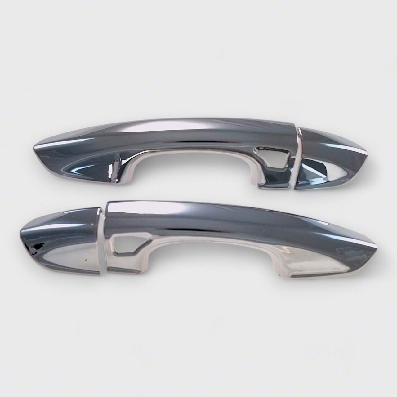 Mustang Door Handle Covers; Chrome (1523 Mustang) Free Shipping