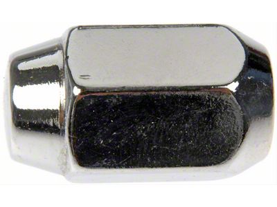 Chrome Acorn Wheel Lug Nuts; 1/2-Inch x 20; Set of 4 (79-14 Mustang)