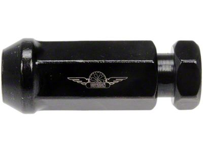 Racing Style XL Wheel Lug Nuts; 1/2-Inch x 20; Set of 4 (79-14 Mustang)