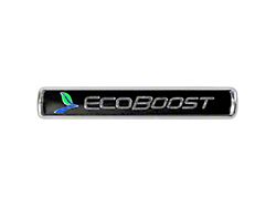 Ford Performance EcoBoost Emblems; Black and Silver (Universal; Some Adaptation May Be Required)