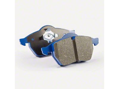 EBC Brakes Bluestuff NDX Fastest Street and Race High-Friction Metallic Brake Pads; Front Pair (15-23 Mustang Standard GT, EcoBoost w/ Performance Pack)