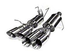 MRT Sport Touring Axle-Back Exhaust with Polished Tips (13-14 Mustang GT500)