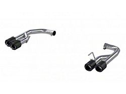 MBRP Muffler-Delete Axle-Back Exhaust with Carbon Fiber Tips (18-23 Mustang GT w/o Active Exhaust)