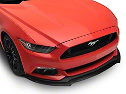 SpeedForm Chin Spoiler Lip; Matte Black (15-17 Mustang GT, EcoBoost, V6)