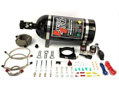 Nitrous Outlet Plate System; No Bottle (11-17 Mustang GT)