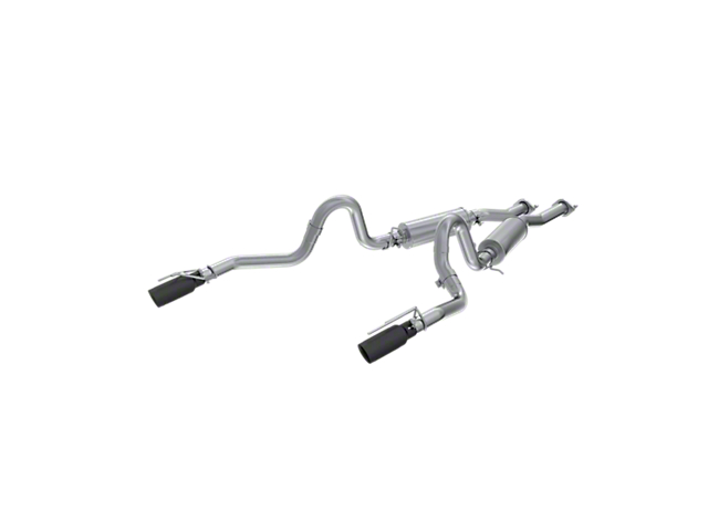 MBRP Armor Lite Cat-Back Exhaust with Black Tips (99-04 Mustang GT, Mach 1)