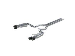 MBRP Armor Pro Cat-Back Exhaust with Carbon Fiber Tips; Street Version (18-23 Mustang GT Fastback w/o Active Exhaust)