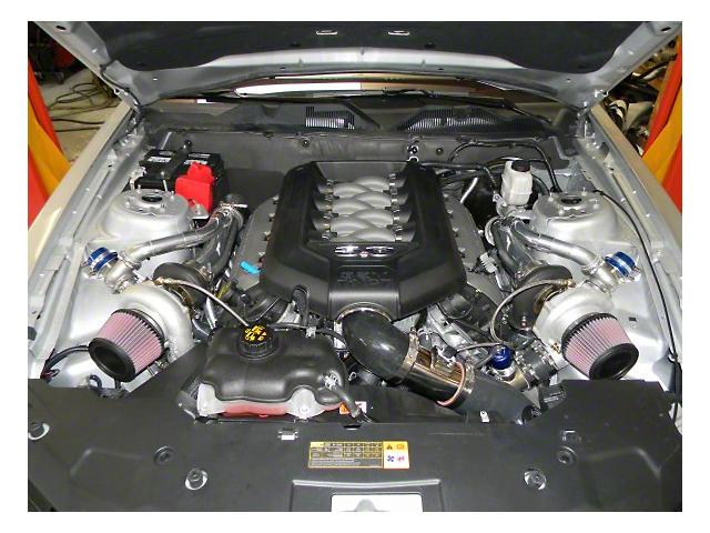 Hellion Twin 62mm Turbo Tuner System (11-14 Mustang GT)