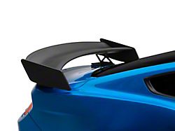 MP Concepts GT500 Track Pack Style Rear Spoiler; Matte Black (15-23 Mustang Fastback)