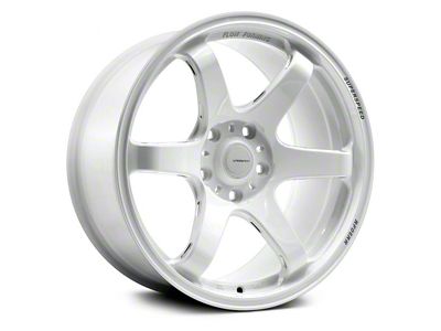 Superspeed Wheels RF06RR Speed White Wheel; 18x8.5 (15-23 Mustang Standard EcoBoost, V6)
