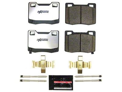 PowerStop Z26 Extreme Performance Ceramic Brake Pads; Rear Pair (20-22 Mustang GT500)